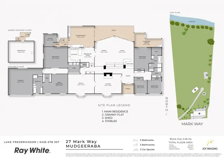 Floorplan of Homely rural property listing, 27 Mark Way, Mudgeeraba QLD 4213