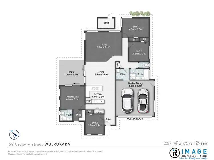 Floorplan of Homely house listing, 58 Gregory Street, Wulkuraka QLD 4305
