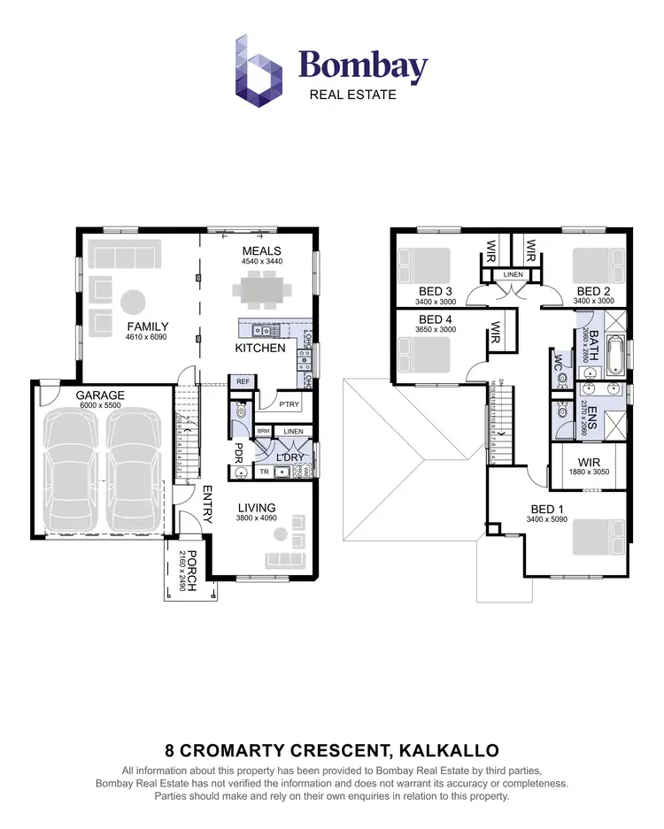 Floorplan of Homely house listing, 8 Cromarty Crescent, Kalkallo VIC 3064