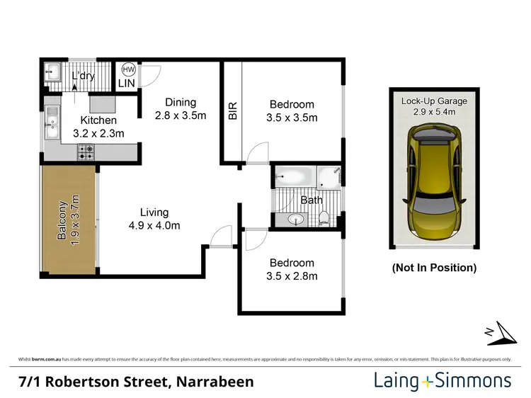 Floorplan of Homely apartment listing, 7/1 Robertson Street, Narrabeen NSW 2101
