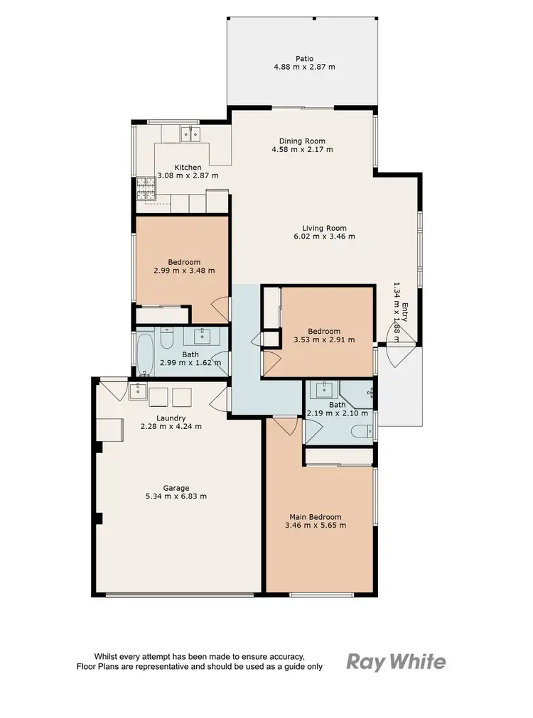 Floorplan of Homely house listing, 3 Poplar Place, Taigum QLD 4018