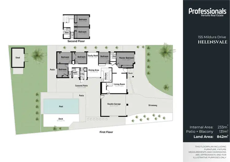 Floorplan of Homely house listing, 155 Mildura Drive, Helensvale QLD 4212