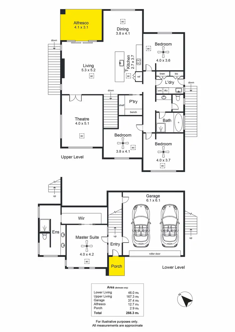 Floorplan of Homely house listing, 65 Bungarra Street, Hillbank SA 5112
