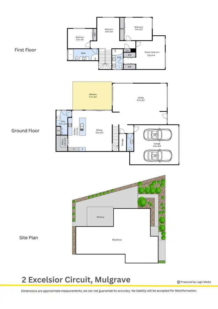 Floorplan of Homely house listing, 2 Excelsior Circuit, Mulgrave VIC 3170