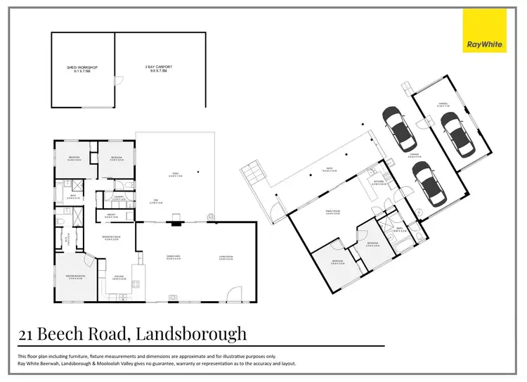 Floorplan of Homely house listing, 21 Beech Road, Landsborough QLD 4550