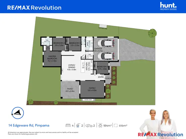 Floorplan of Homely house listing, 14 Edgeware Road, Pimpama QLD 4209