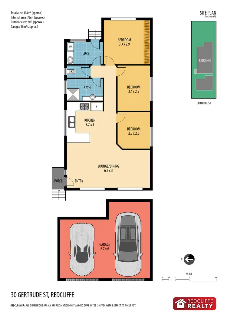 Floorplan of Homely house listing, 30 Gertrude Street, Redcliffe QLD 4020