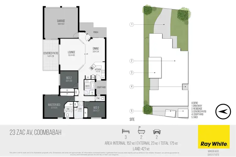 Floorplan of Homely house listing, 23 Zac Avenue, Coombabah QLD 4216