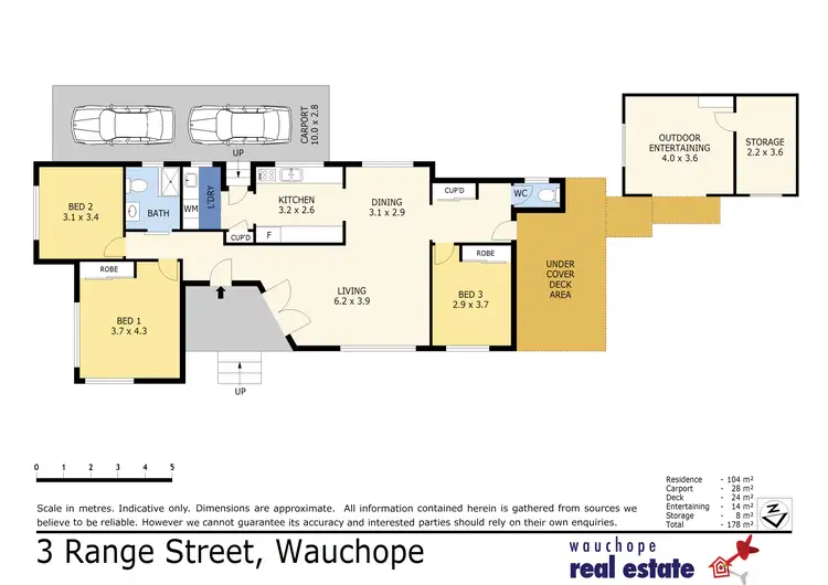 Floorplan of Homely house listing, 3 Range Street, Wauchope NSW 2446