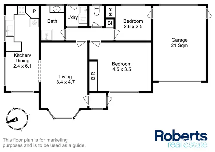 Floorplan of Homely house listing, 2/3 Pollock Place, Sorell TAS 7172