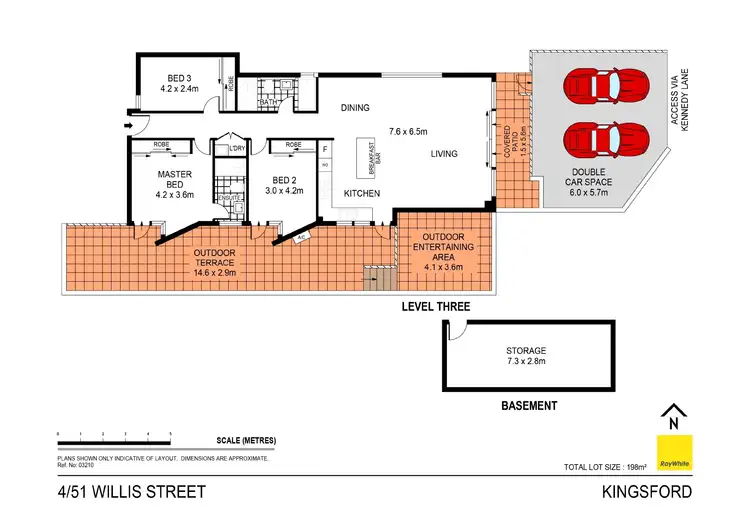 Floorplan of Homely apartment listing, 4/51 Willis Street, Kingsford NSW 2032