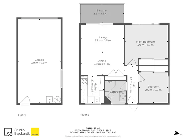 Floorplan of Homely unit listing, 1/20 Hunter Street, Kelvin Grove QLD 4059