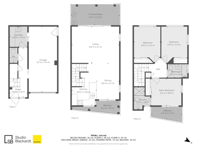Floorplan of Homely townhouse listing, 5/24 Lorne Street, Alderley QLD 4051