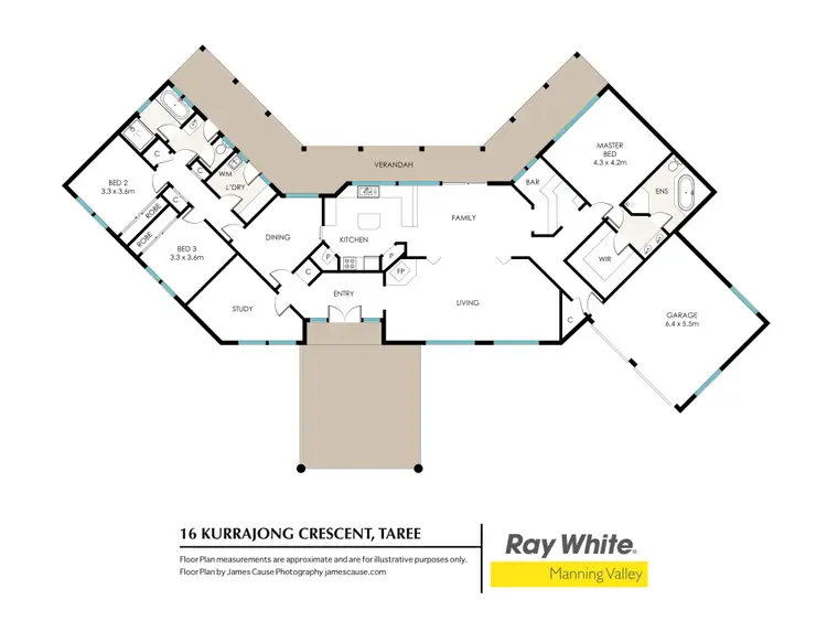 Floorplan of Homely house listing, 16 Kurrajong Crescent, Taree NSW 2430