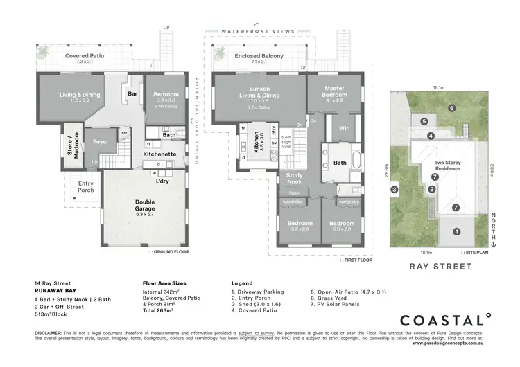 Floorplan of Homely house listing, 14 Ray Street, Runaway Bay QLD 4216