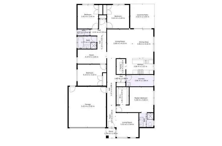 Floorplan of Homely house listing, 2 Edgedell Avenue, Kalkallo VIC 3064