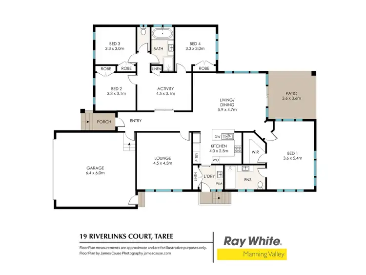 Floorplan of Homely house listing, 19 Riverlinks Court, Taree NSW 2430