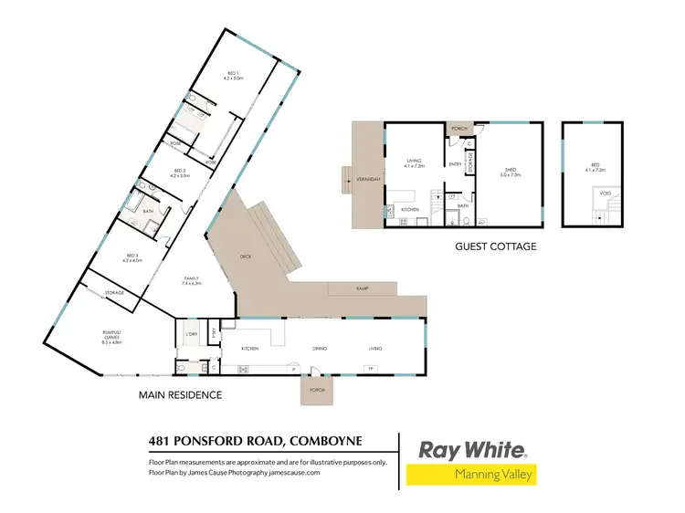 Floorplan of Homely rural property listing, 481 Ponsfords Road, Comboyne NSW 2429