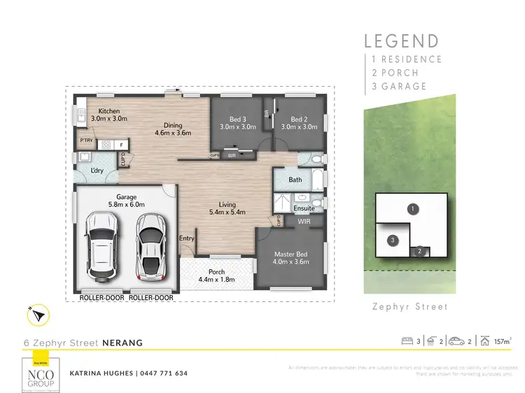 Floorplan of Homely house listing, 6 Zephyr Street, Nerang QLD 4211