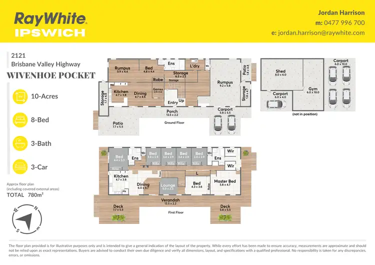 Floorplan of Homely house listing, 2121 Brisbane Valley Highway, Wivenhoe Pocket QLD 4306