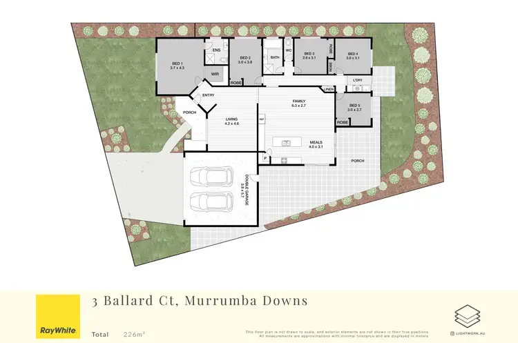 Floorplan of Homely house listing, 3 Ballard Court, Murrumba Downs QLD 4503