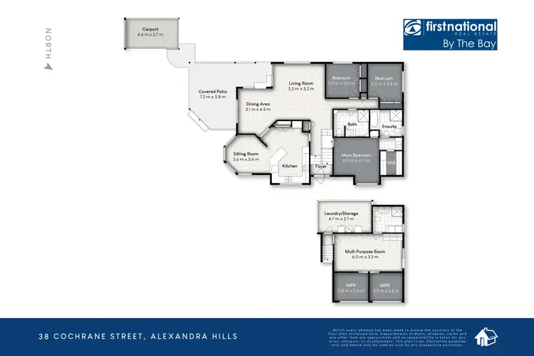 Floorplan of Homely house listing, 38 Cochrane Street, Alexandra Hills QLD 4161