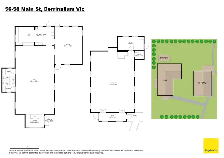 Floorplan of Homely other listing, 56-58 Main Street, Derrinallum VIC 3325