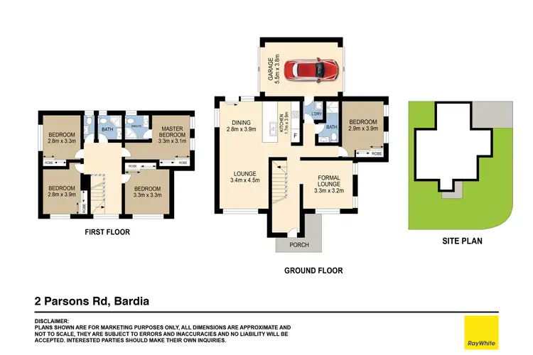Floorplan of Homely house listing, 2 Parsons Road, Bardia NSW 2565