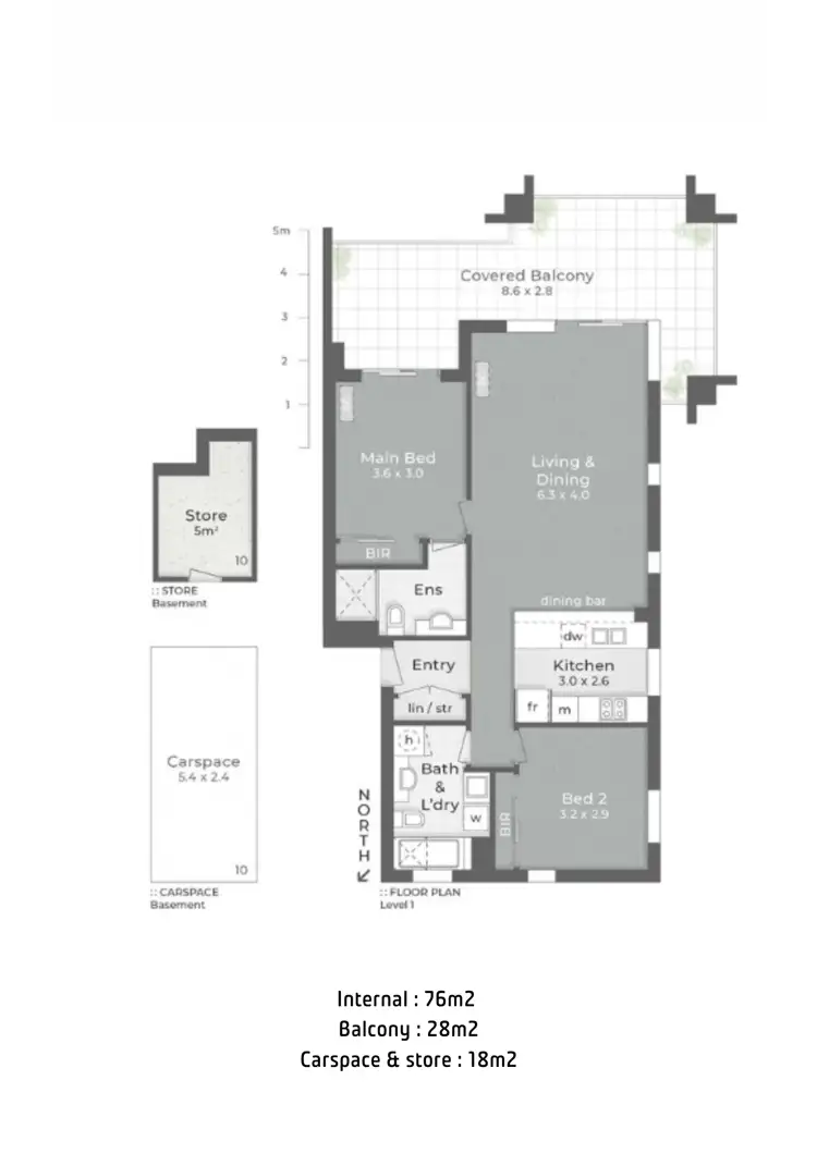 Floorplan of Homely apartment listing, 10/54 Central Avenue, Maylands WA 6051