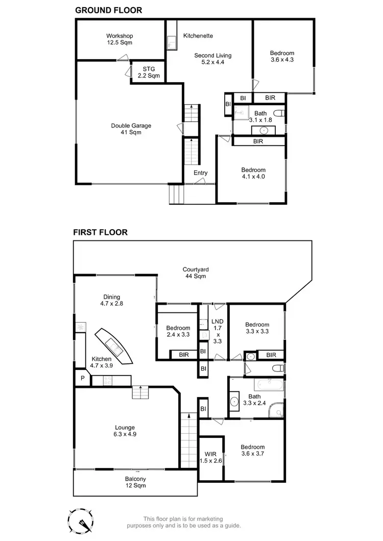 Floorplan of Homely house listing, 7 Dorothy Court, West Moonah TAS 7009
