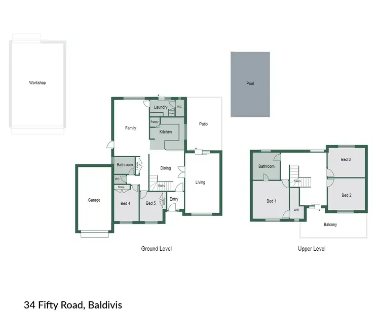 Floorplan of Homely house listing, 34 Fifty Road, Baldivis WA 6171