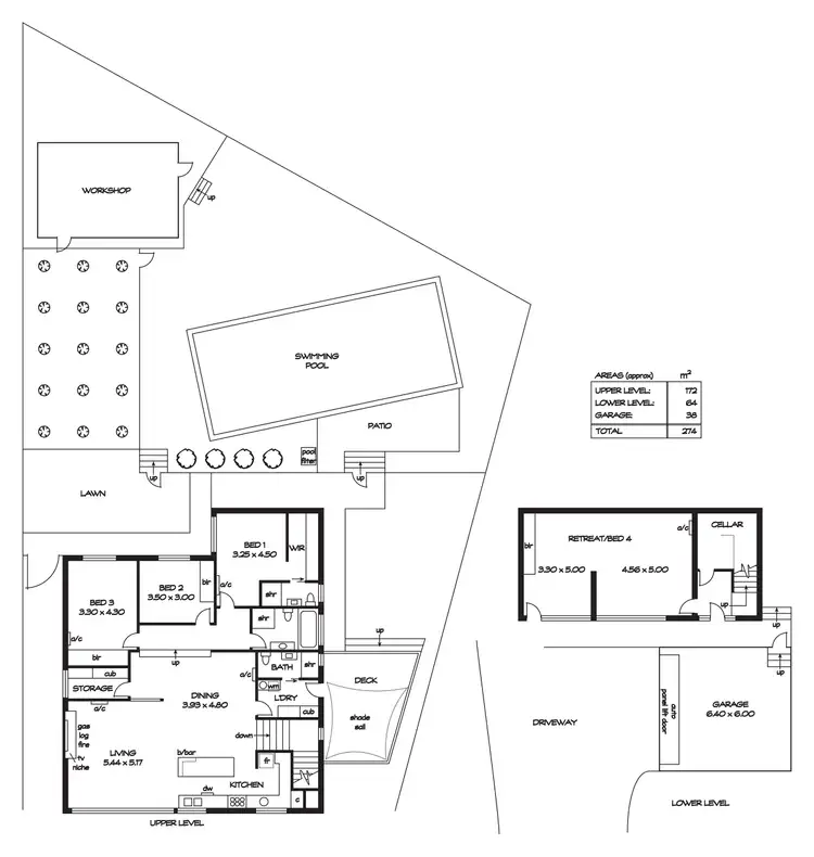 Floorplan of Homely house listing, 133 Brougham Drive, Valley View SA 5093