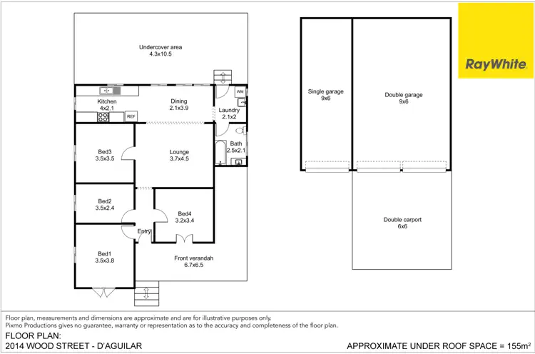 Floorplan of Homely house listing, 2014 Wood Street, D'aguilar QLD 4514