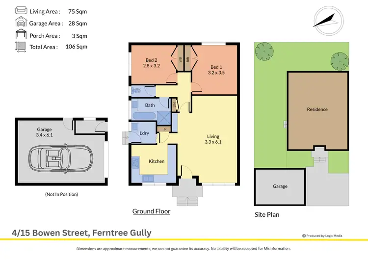 Floorplan of Homely unit listing, 4/15 Bowen Street, Ferntree Gully VIC 3156
