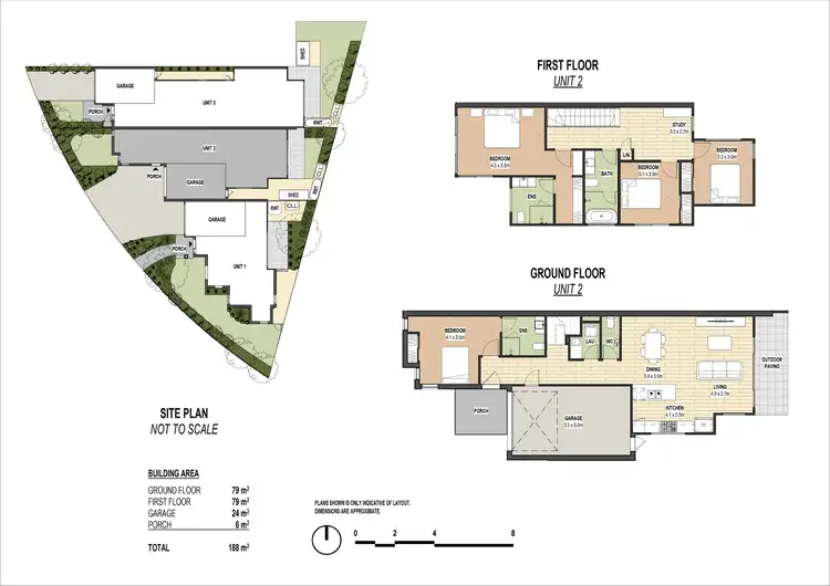 Floorplan of Homely townhouse listing, 2&3/16 Turner Crescent, Braybrook VIC 3019