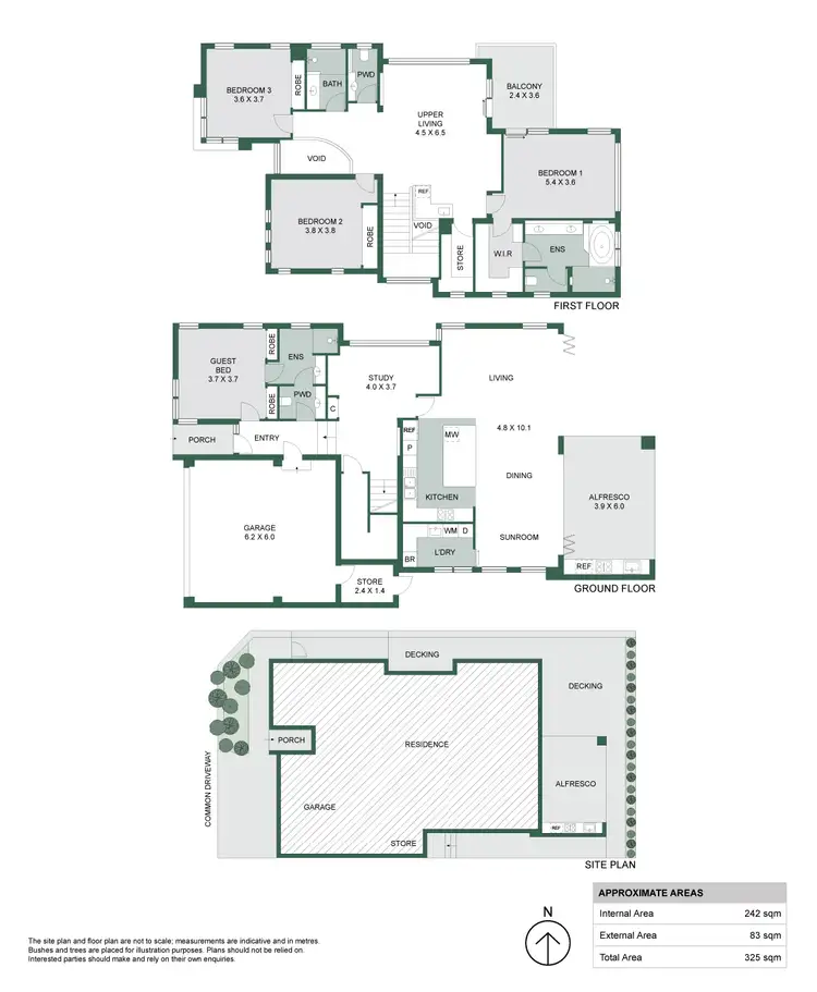 Floorplan of Homely house listing, 5 Brian Walker Lane, Swanbourne WA 6010