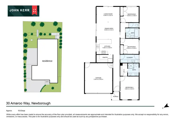 Floorplan of Homely house listing, 30 Amaroo Way, Newborough VIC 3825