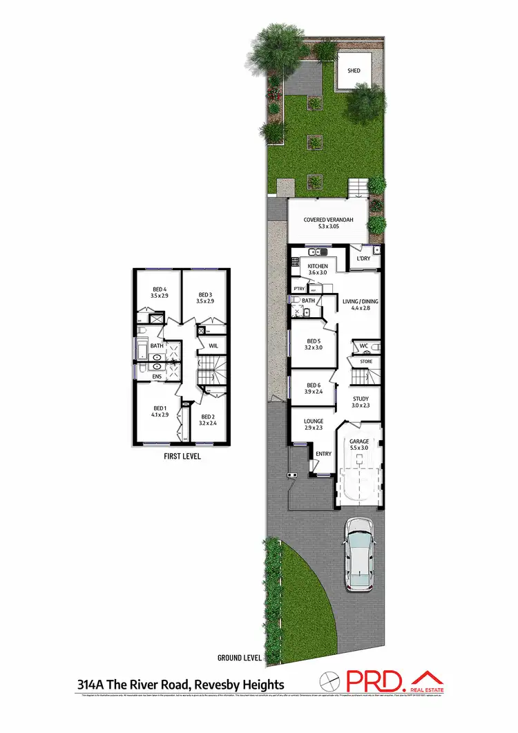 Floorplan of Homely house listing, 314a The River Road, Revesby Heights NSW 2212