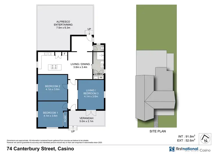 Floorplan of Homely house listing, 74 Canterbury Street, Casino NSW 2470