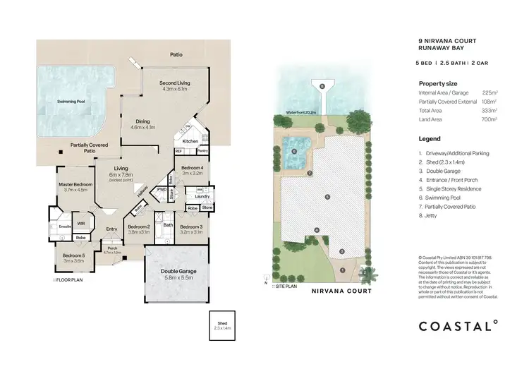 Floorplan of Homely house listing, 9 Nirvana Court, Runaway Bay QLD 4216