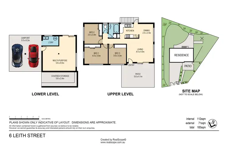 Floorplan of Homely house listing, 6 Leith Street, Carina QLD 4152