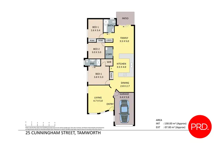 Floorplan of Homely house listing, 25 Cunningham Street, Tamworth NSW 2340