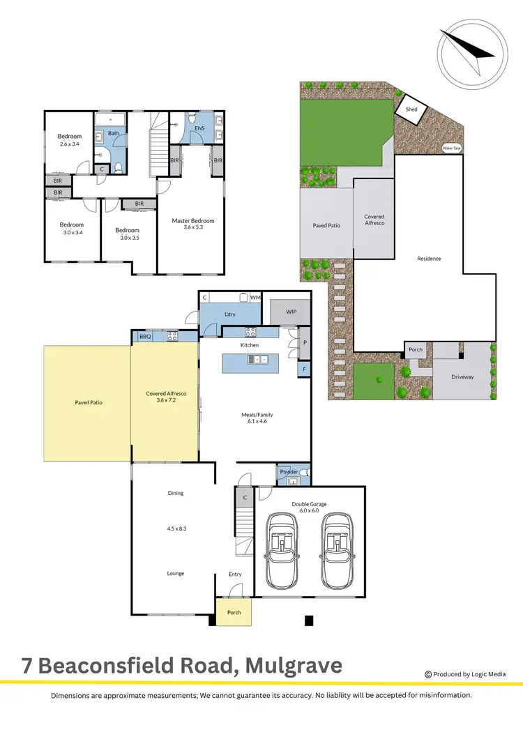 Floorplan of Homely house listing, 7 Beaconsfield Road, Mulgrave VIC 3170