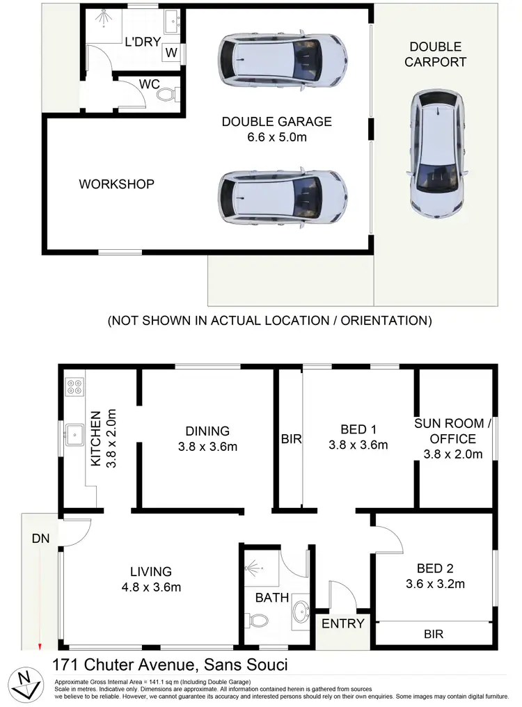 Floorplan of Homely house listing, 171 Chuter Avenue, Sans Souci NSW 2219