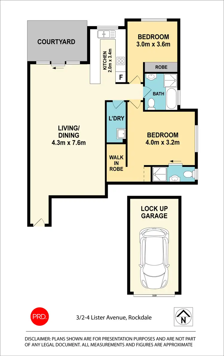 Floorplan of Homely apartment listing, 3/2-4 Lister Avenue, Rockdale NSW 2216