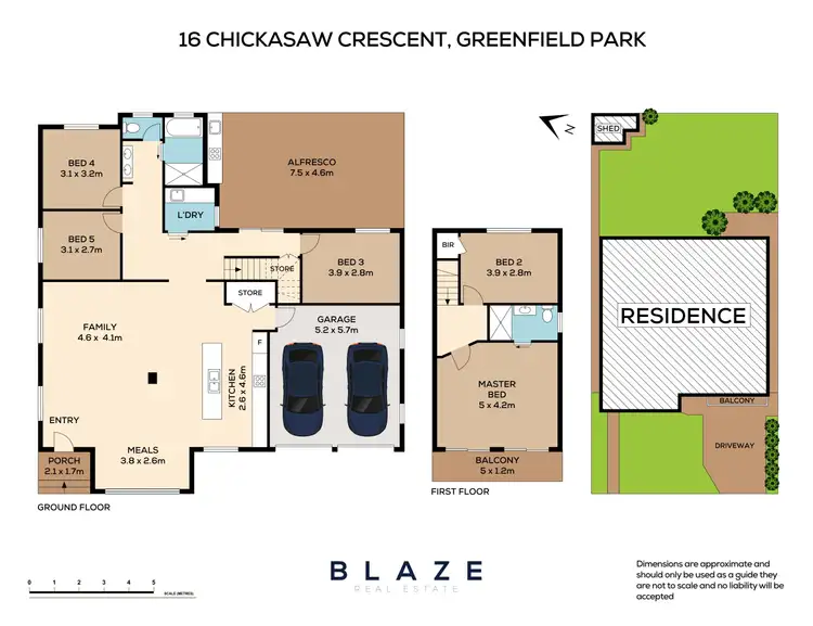Floorplan of Homely house listing, 16 Chickasaw Crescent, Greenfield Park NSW 2176