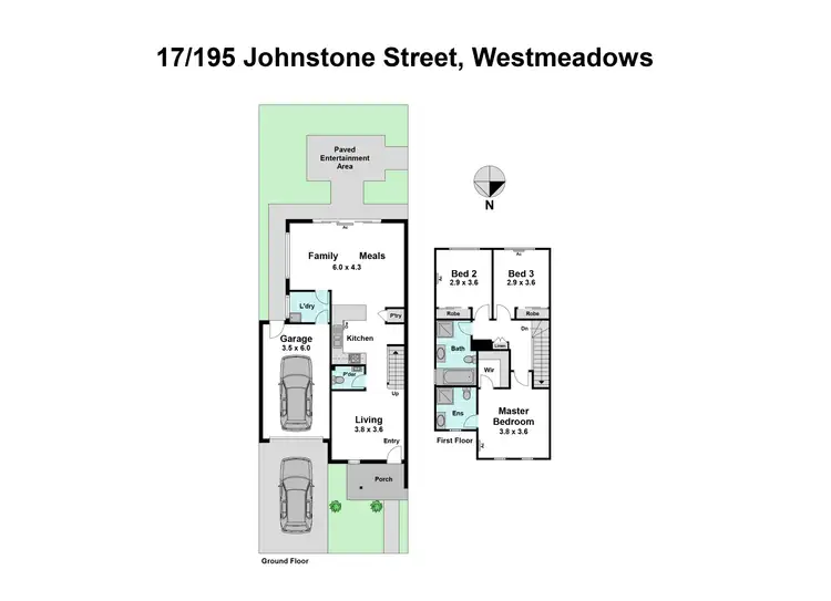Floorplan of Homely house listing, 17/195 Johnstone Street, Westmeadows VIC 3049