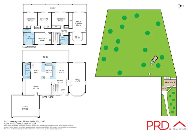 Floorplan of Homely house listing, 2112 Geelong Road, Mount Helen VIC 3350