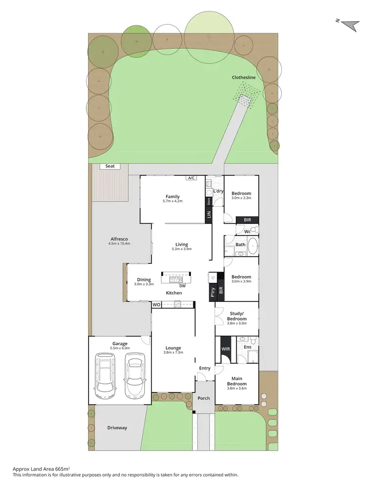 Floorplan of Homely house listing, 39 Fogarty Avenue, Highton VIC 3216