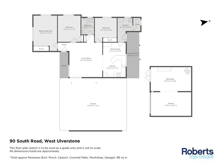 Floorplan of Homely house listing, 90 South Road, West Ulverstone TAS 7315